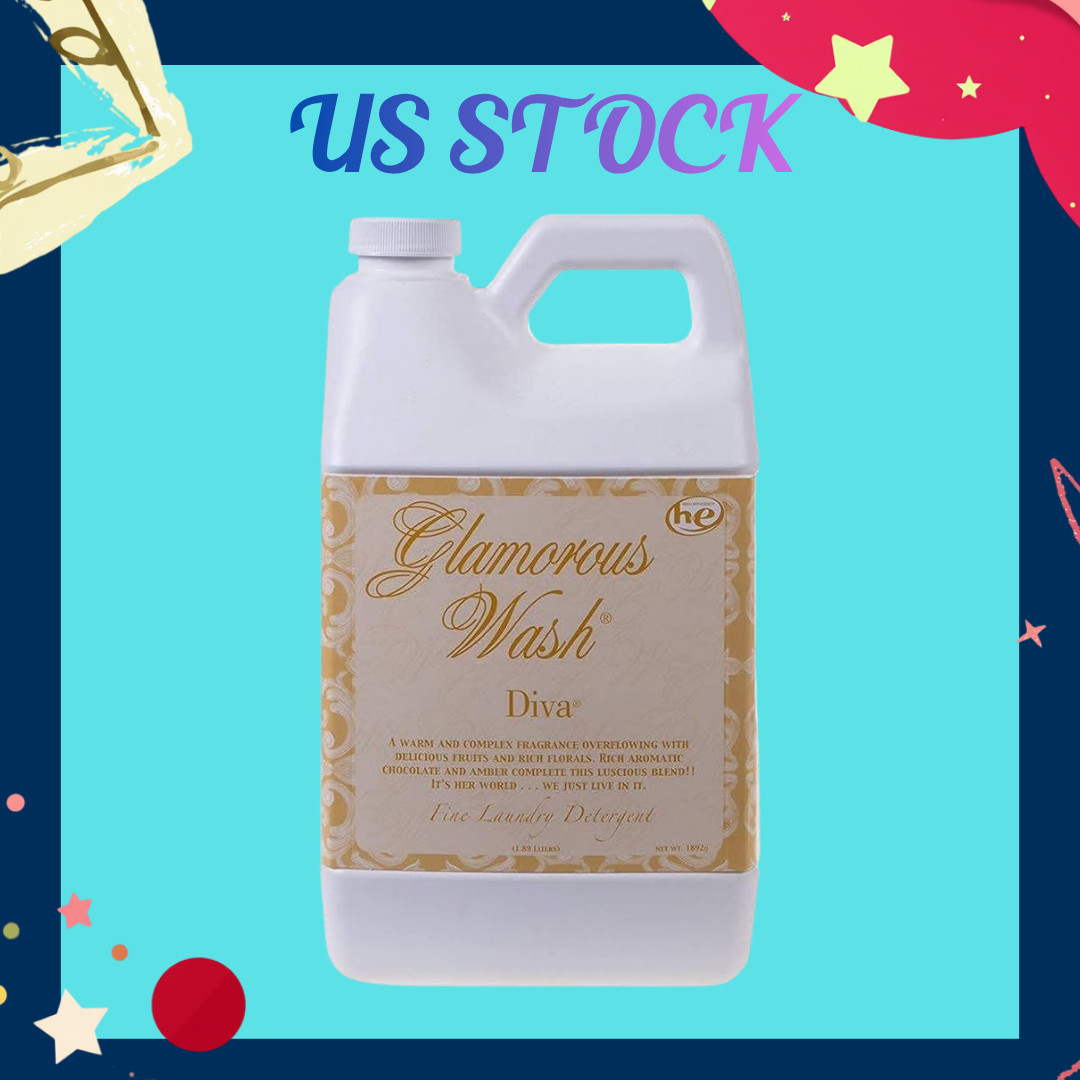 NEW Glamorous Diva Liquid Wash 64oz Floral Laundry Detergent