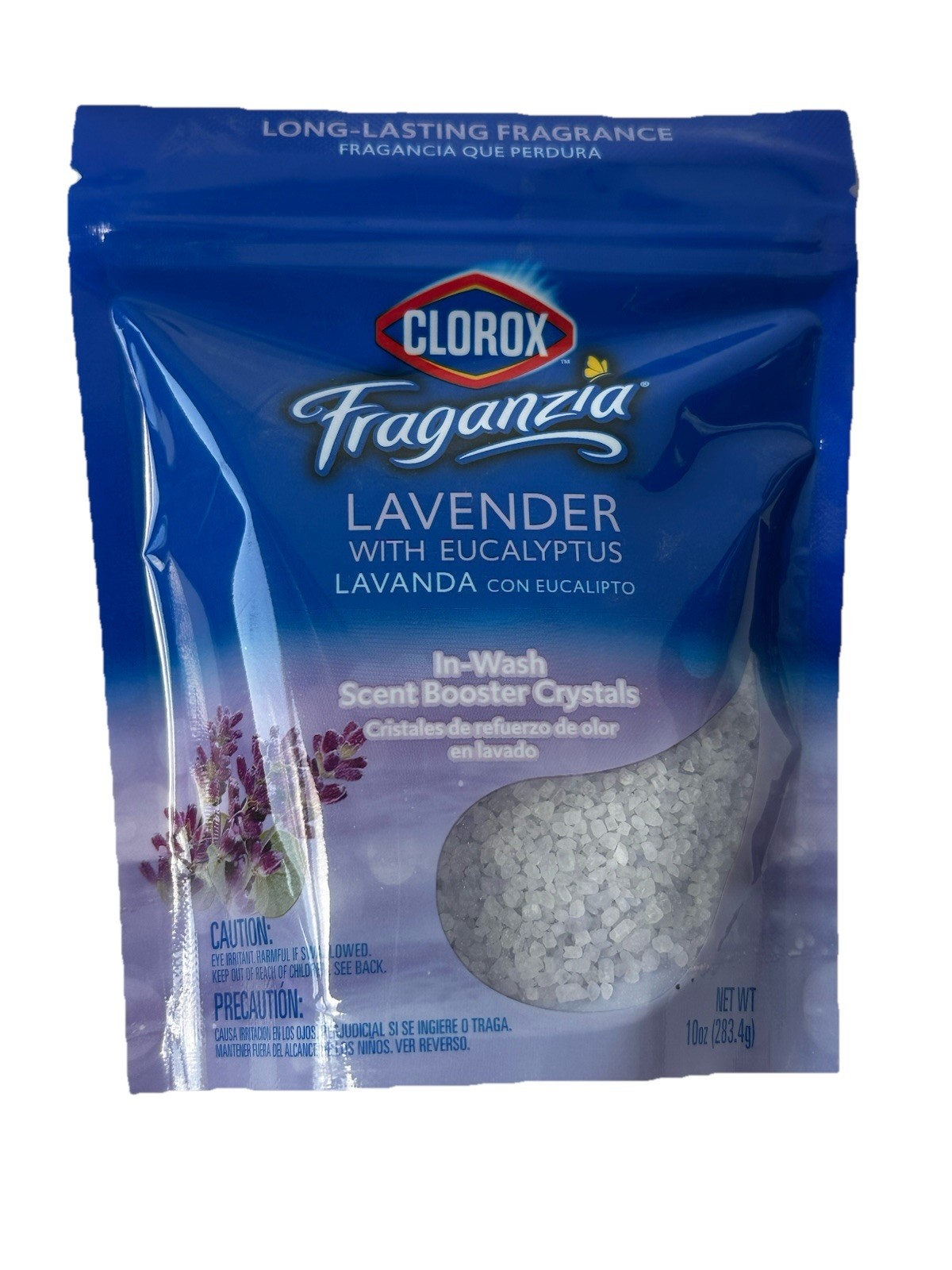 3x Clorox Fraganzia LAVENDER In Wash Scent Booster Crystals 10oz Ea