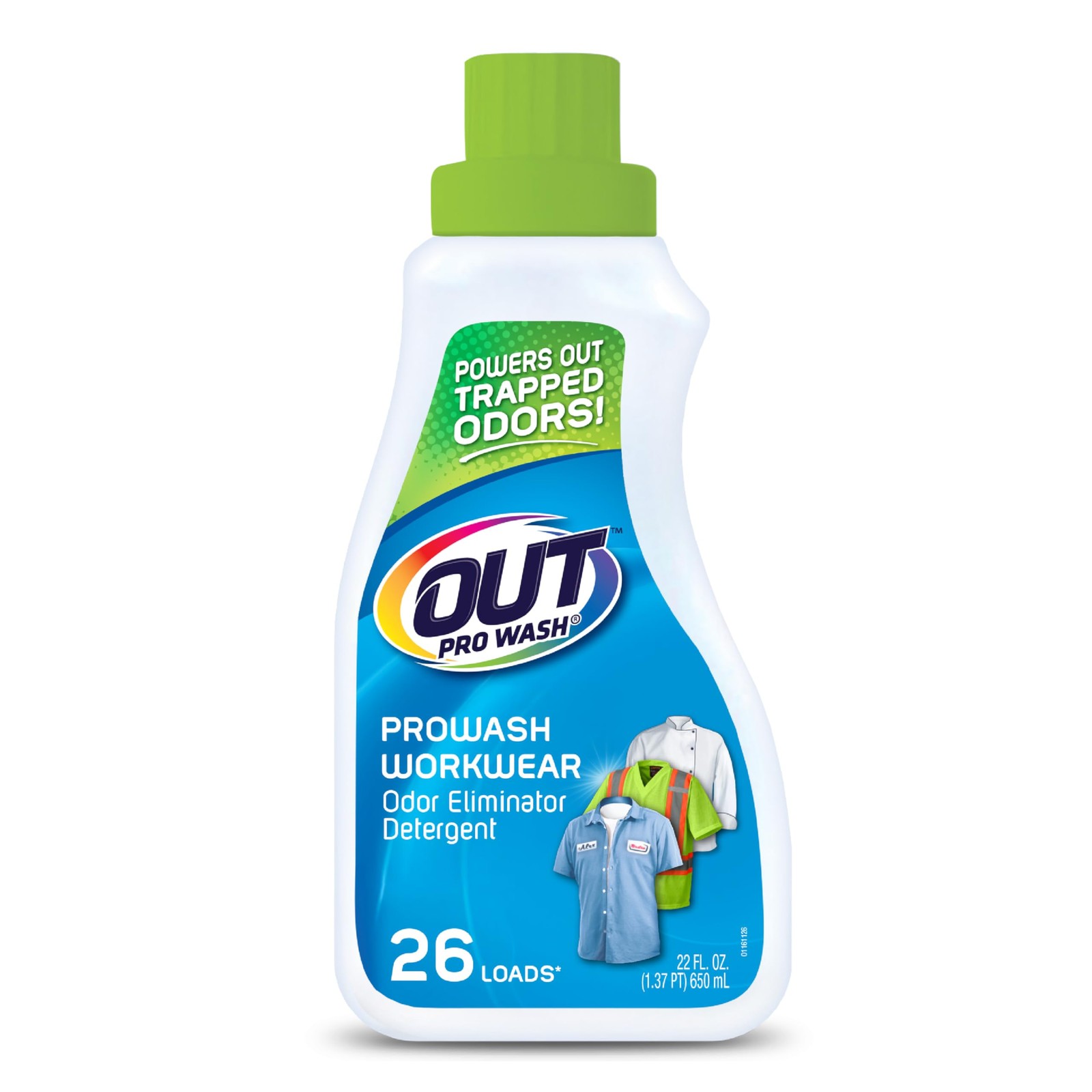 ProWash Workwear Stain Remover Laundry Detergent and Odor Eliminator, Great f…