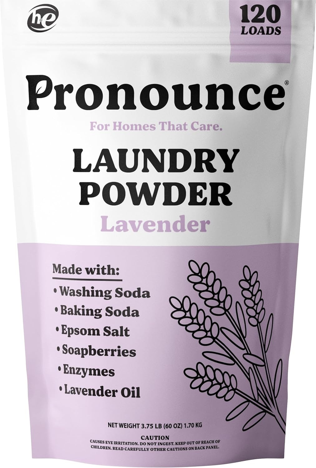 Laundry Detergent Powder Alternative | Cleaner Ingredients. Safer for Sensitive