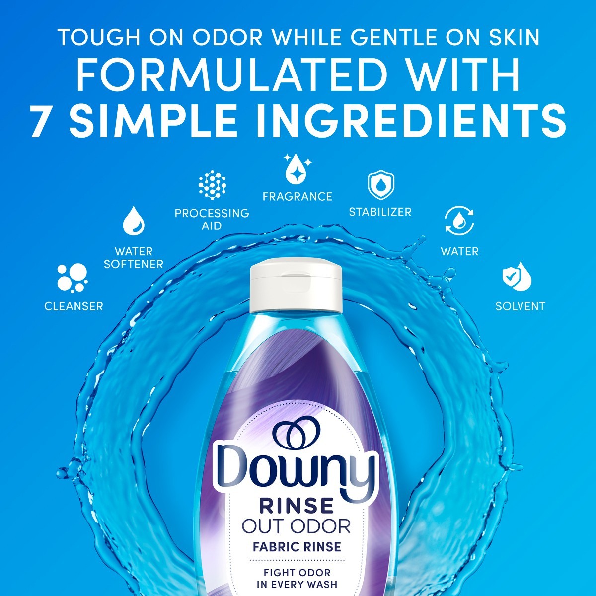 Downy Rinse and Refresh Fresh Lavender – Rinse Out Odors – 48 fl oz