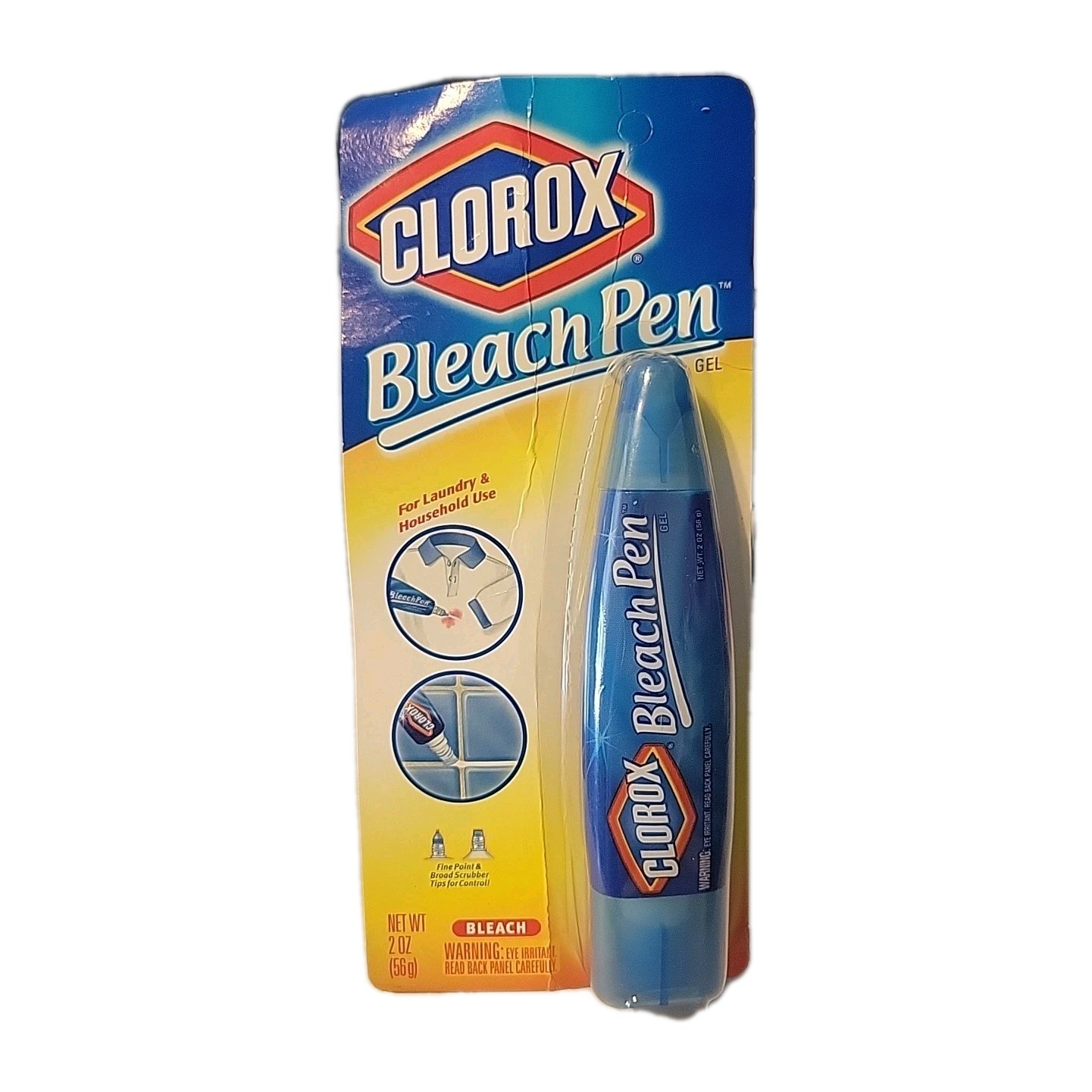 Clorox Bleach Pen Gel Dual Tipped NOS Sealed New Vintage 2002