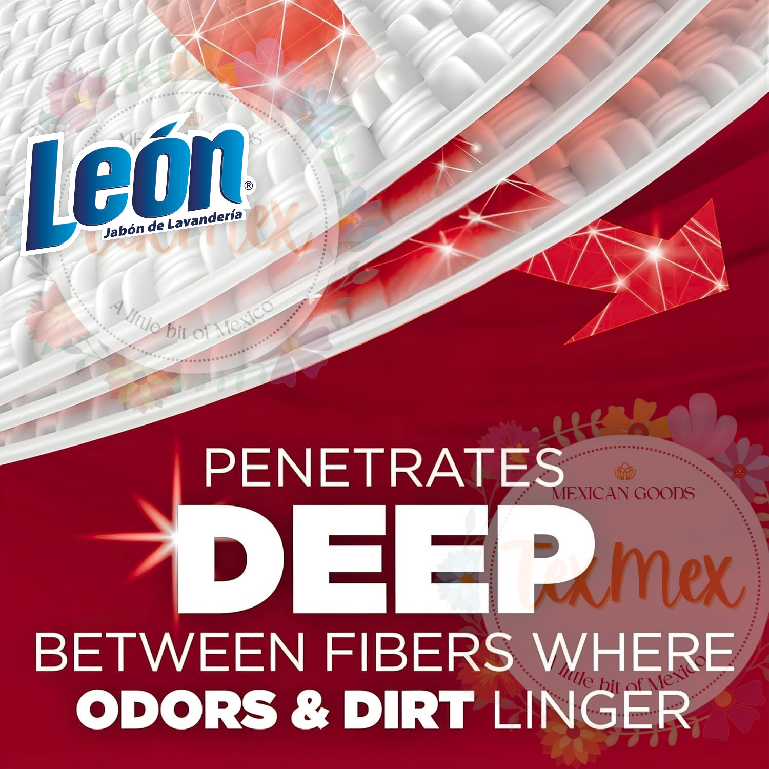 LEON Laundry Bar Soap 350g | Power Cleaning Detergent Bar, Tough Stain Remover