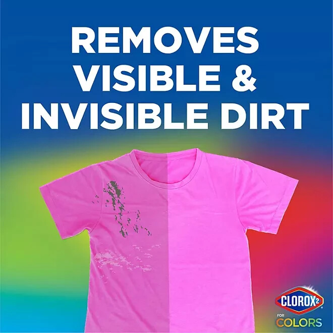 Clorox 2 Free & Clear Sensitive Skin Stain Remover 90 loads 112.8 floz x 2