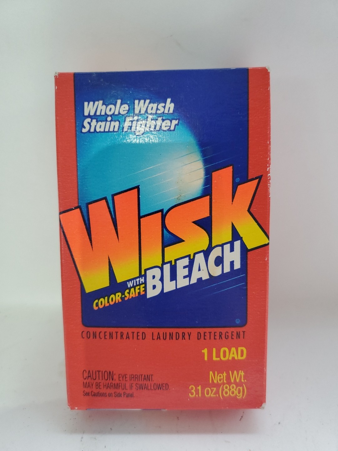 Wisk Detergent New 1 Load