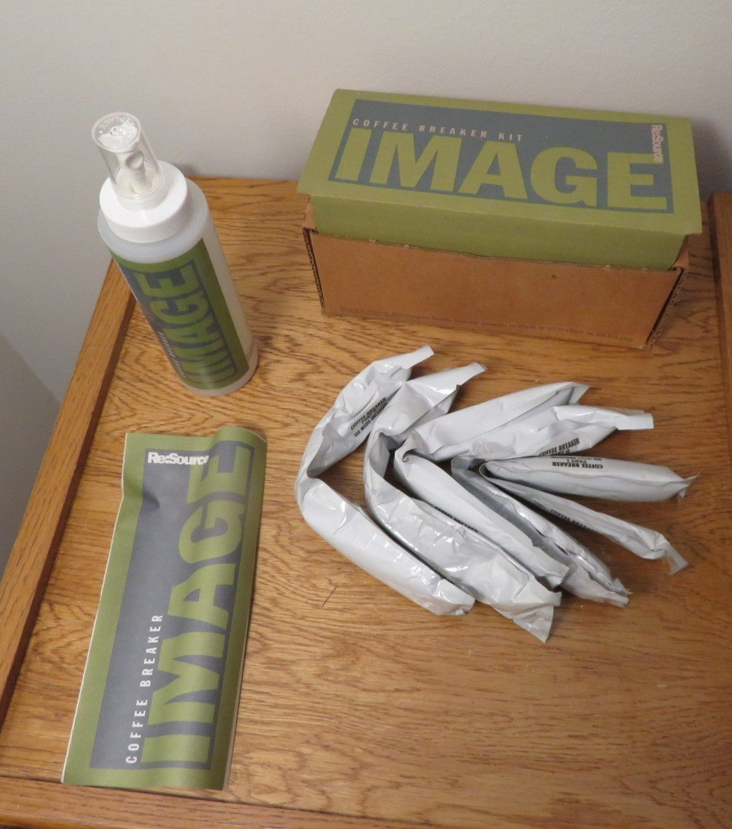 Image Coffee Breaker Kit Remove Coffee Stains from Carpet and Fabric Open Box