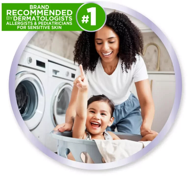 All Fabric Softener Dryer Sheets for Sensitive Skin, Free Clear, 195 Count