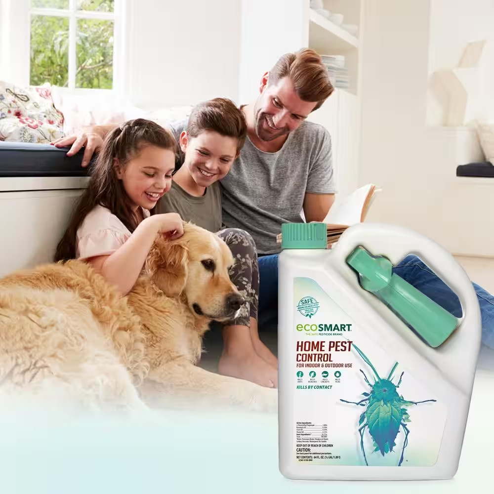 64 Oz. Natural Home Pest Control with Plant-Based Essential Oils Indoor/Outdoor
