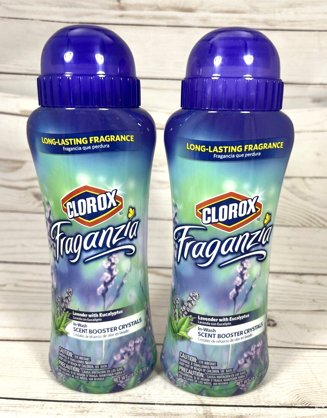 Clorox Fraganzia Scent Boosting In-Wash Crystals Lavender Laundry 18oz (2 Pack)