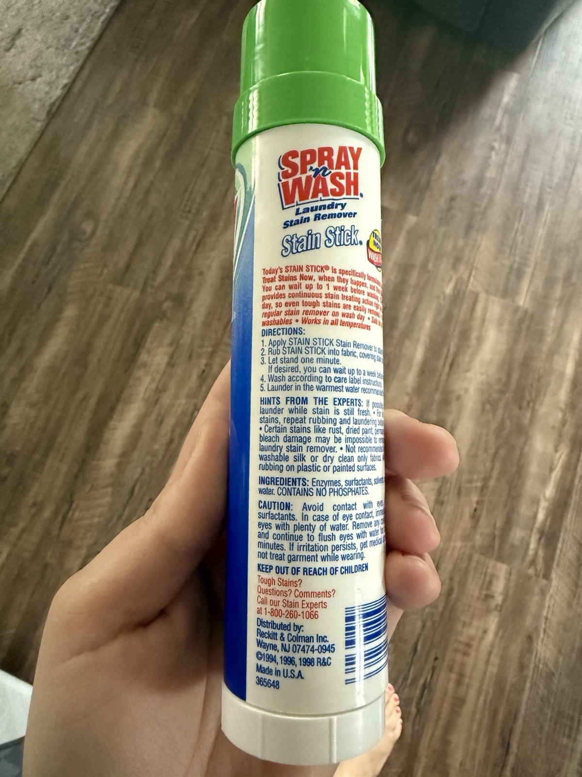 2002 RETIRED Spray ‘n Wash Laundry Stain Removal Stick DISCONTINUED