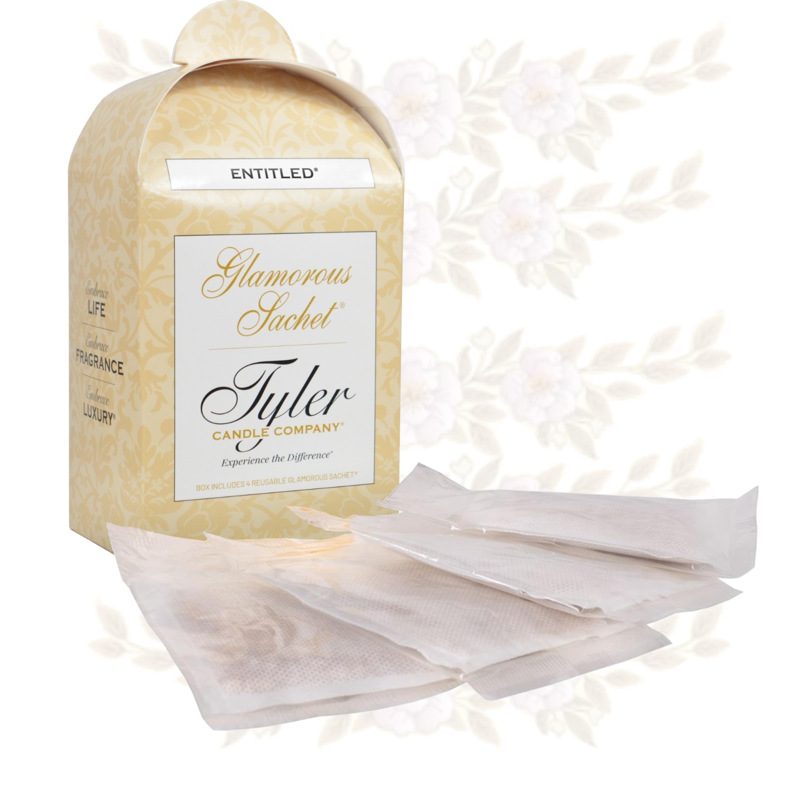 Tyler Candle Company Entitled Dryer Sachets (Pack of 4)