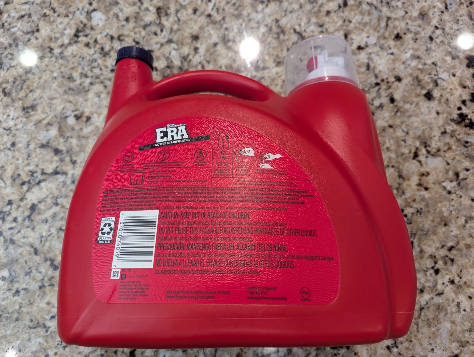 Era Active Stainfighter Liquid Laundry Detergent 146 Loads 200 fl oz