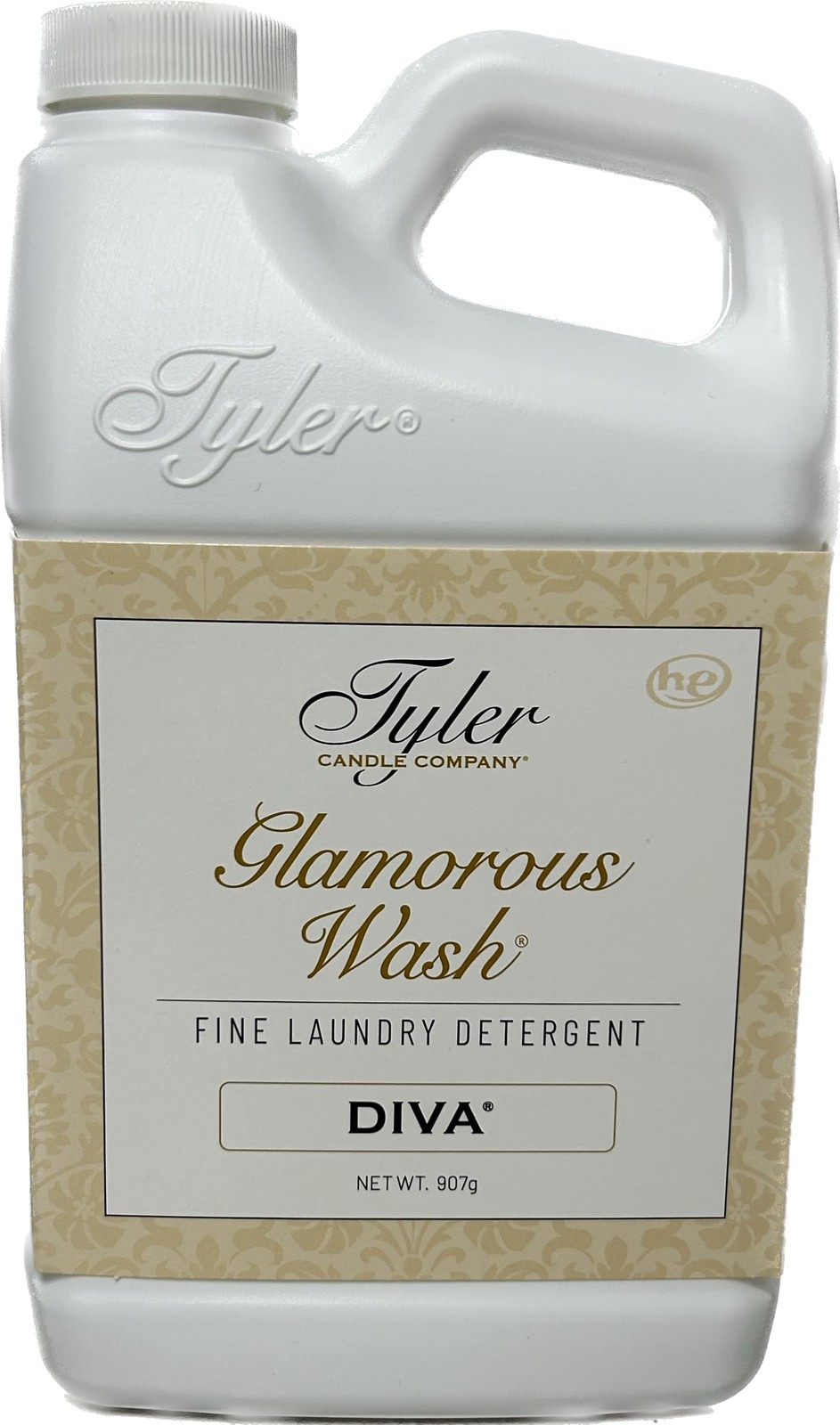 Glam Wash Laundry Detergent Diva 907g Liquid 32 FL Oz 0.95L HE Safe Tyler
