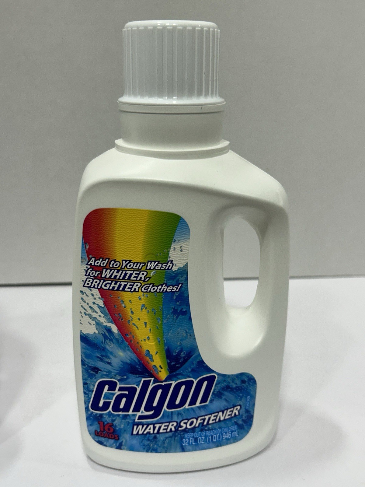 Calgon Water Softener For Whiter Brighter Clothes 32 oz Lot 2