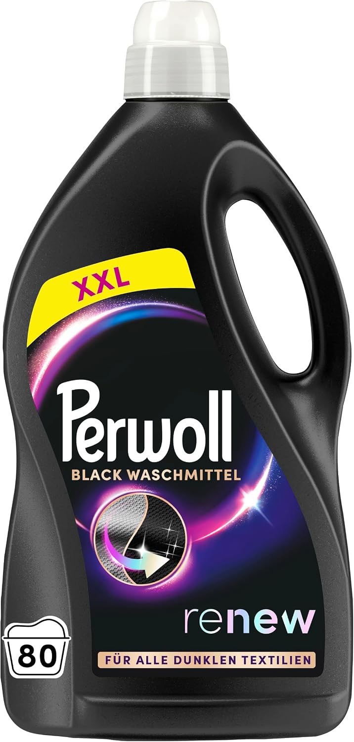 Black Liquid Detergent 80 Wash Loads For All Dark Colors | Mild Detergent