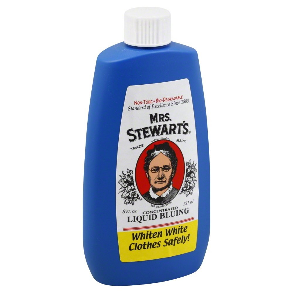 Mrs. Stewart’s Concentrated liquid bluing , 8 ounce 8 Fl Oz (Pack of 1)