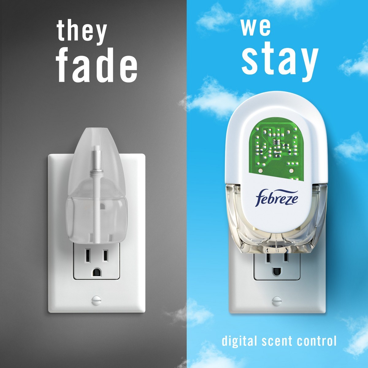 Febreze Downy Infusions Calm Plug Dual Air Freshener Refill – 1.75 fl oz/2pk