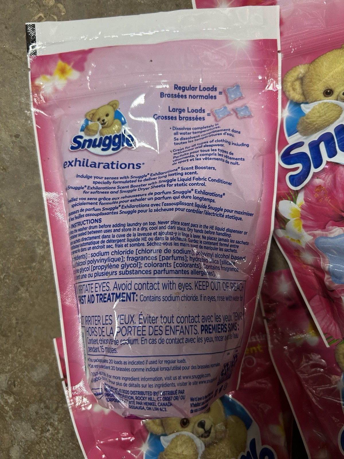 4 Exhilarations In Wash Laundry Scent Boost Pacs Island Hibiscus Rainflower