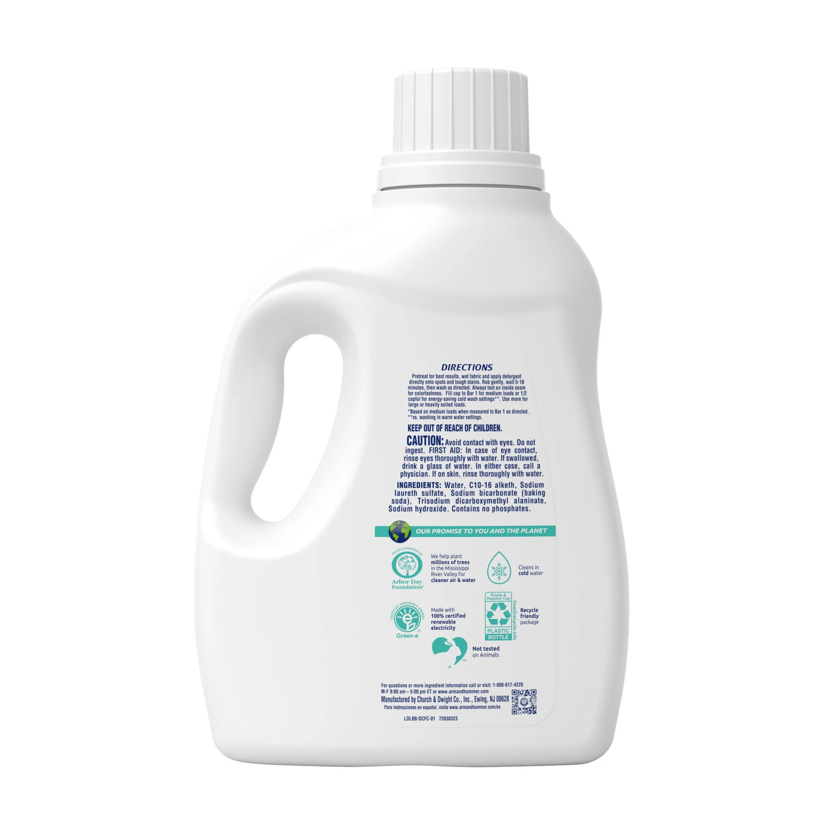 Free and Clear Liquid Laundry Detergent