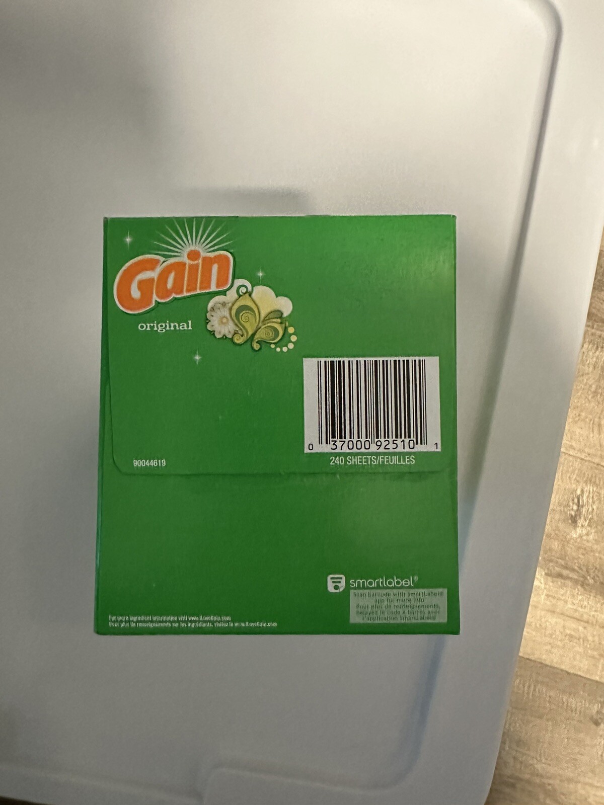 Gain Original Scent Dryer Sheets – 240 Count