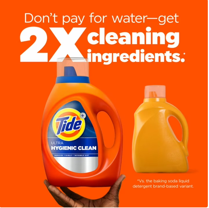 3 Pack Ultra Hygienic Clean Liquid Laundry Detergent, Original Scent,117fl oz/pk