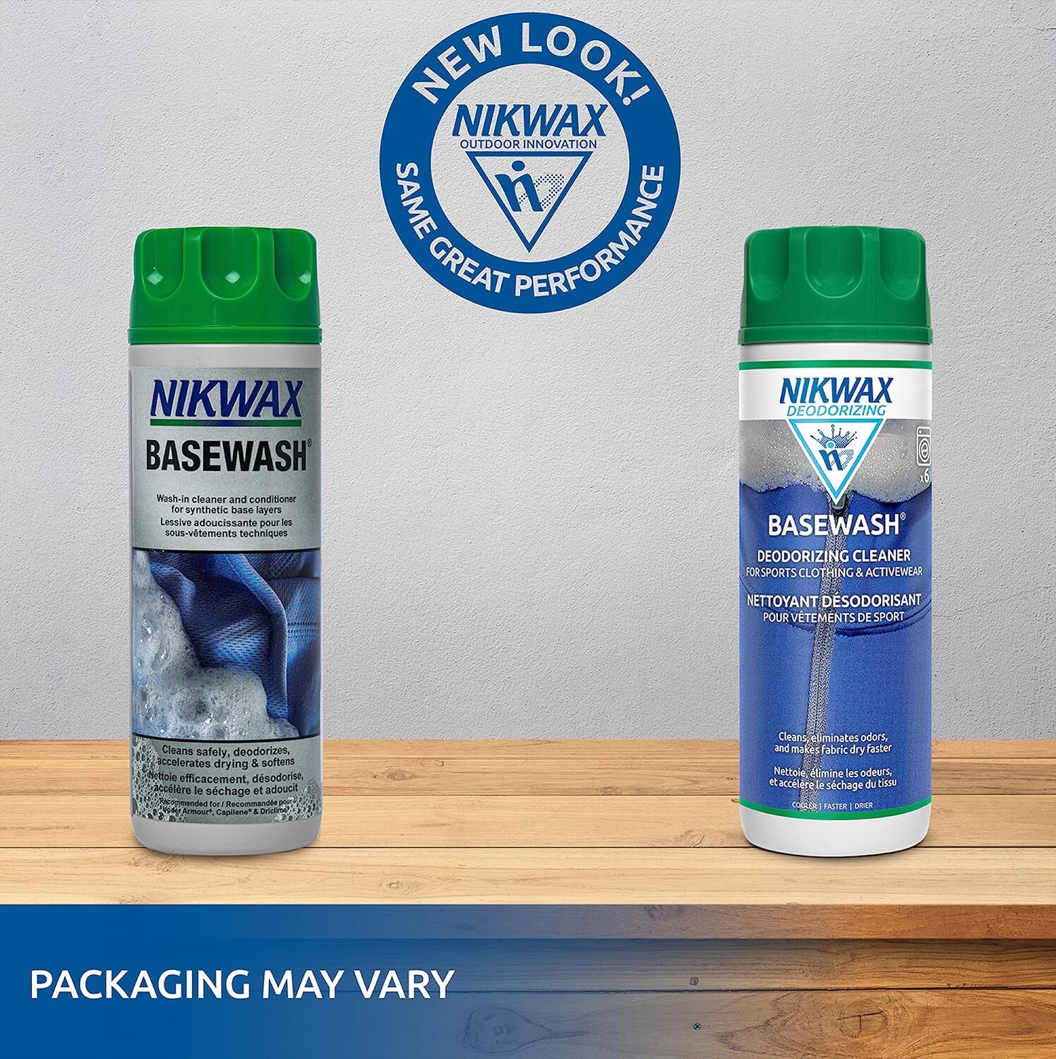 Nikwax Basewash 33.8 Fl Oz Laundry Detergent For Active Wear Odor Removal