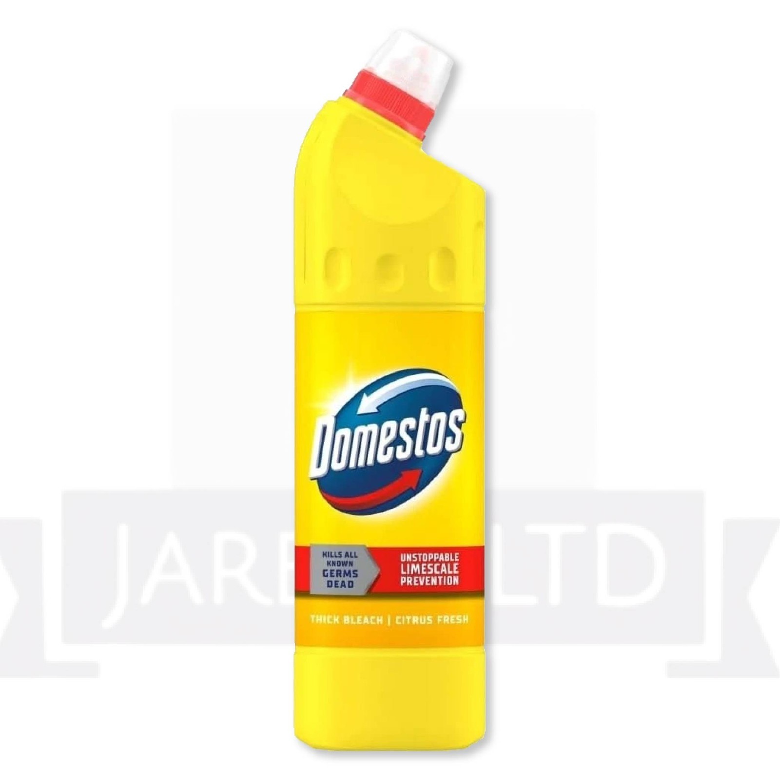 Domestos Citrus Bleach, Powerful Toilet Cleaner, Fresh Scent 750ml – PACK OF 6