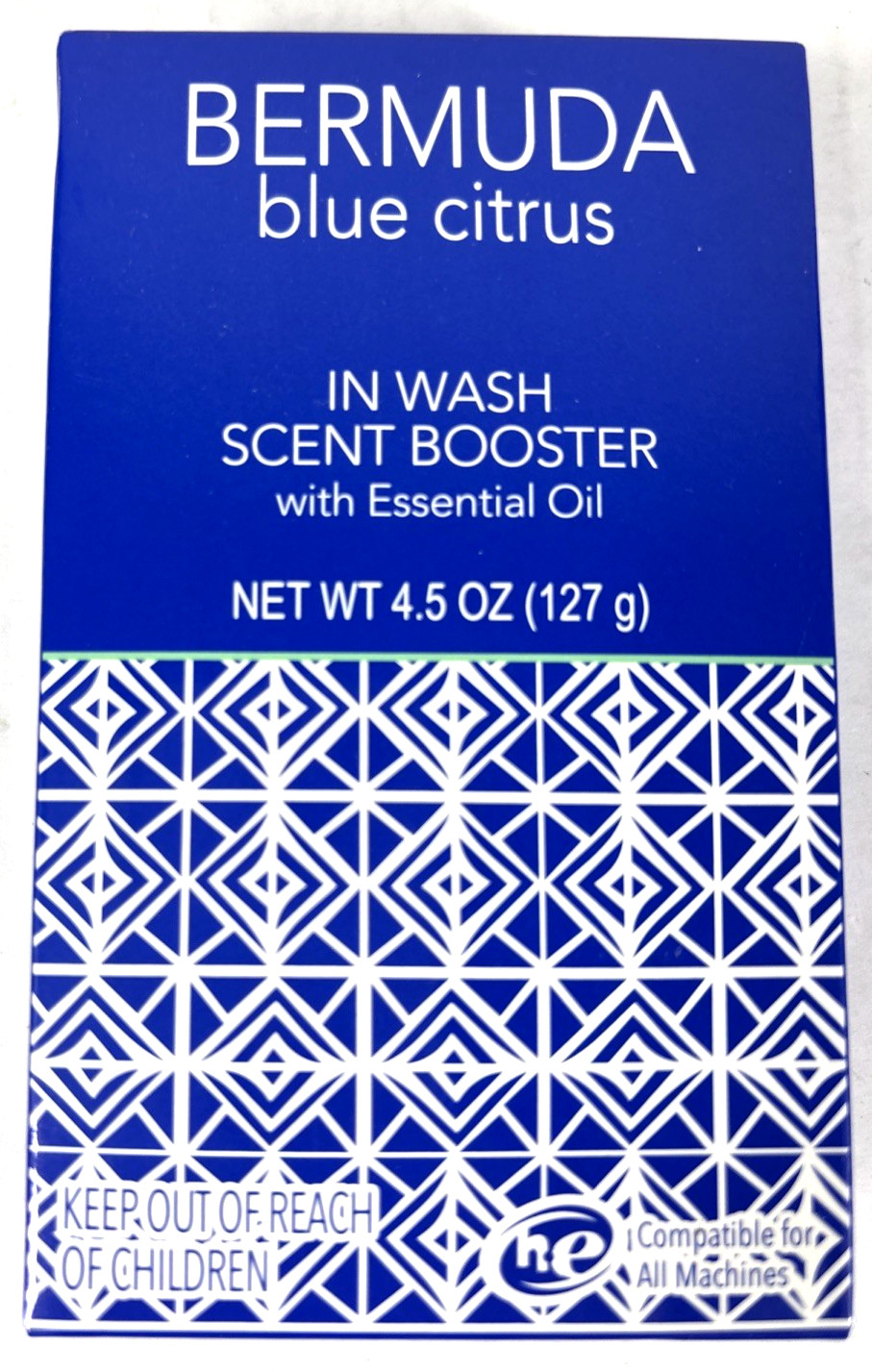 (5) Bermuda Blue Citrus In Wash Scent Booster Beads 4.5 oz.