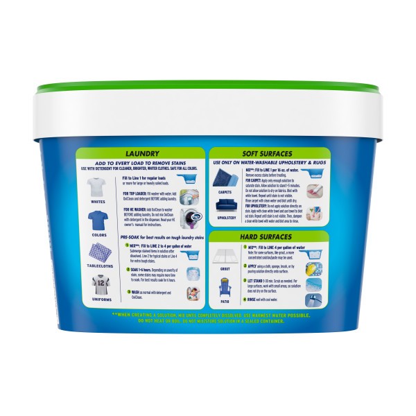 OxiClean Free Versatile Stain Remover, Safe on Colors, 3lbs. – Pack of 2