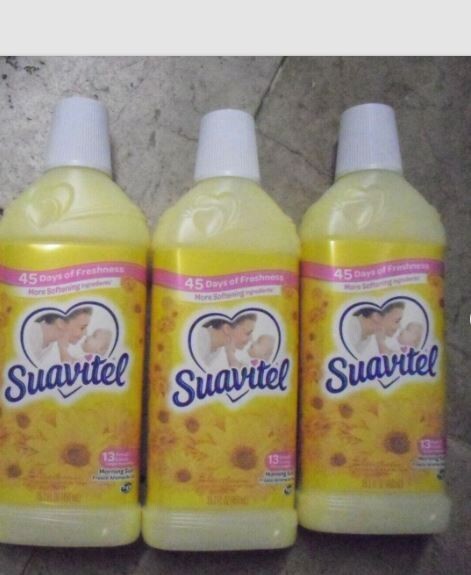 3 x Suavitel 13 small Loads Morning Sun Fabric Conditioner 45 Days of Freshness