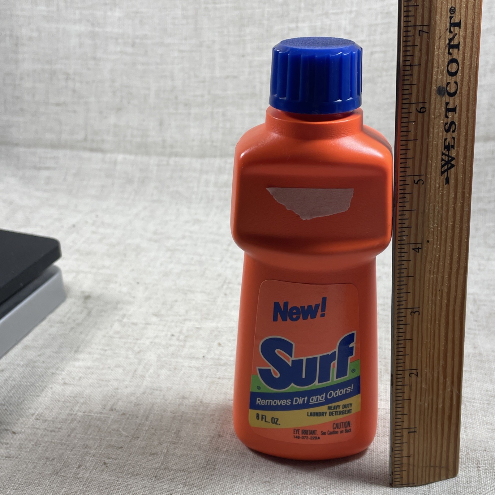 VTG Surf Laundry Detergent Liquid Soap Sample Size 8 fl oz 85% Full