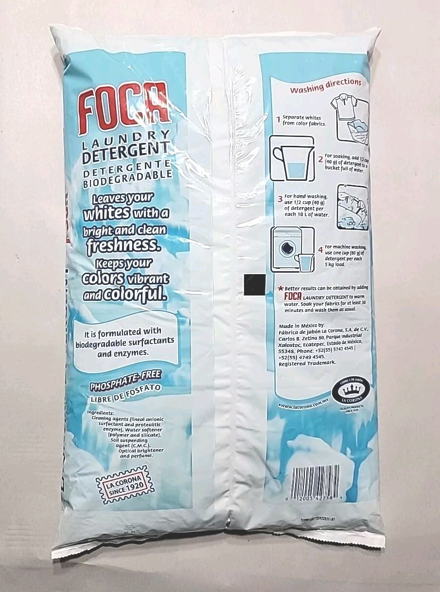 FOCA, Laundry Detergent, 35.27 Ounce