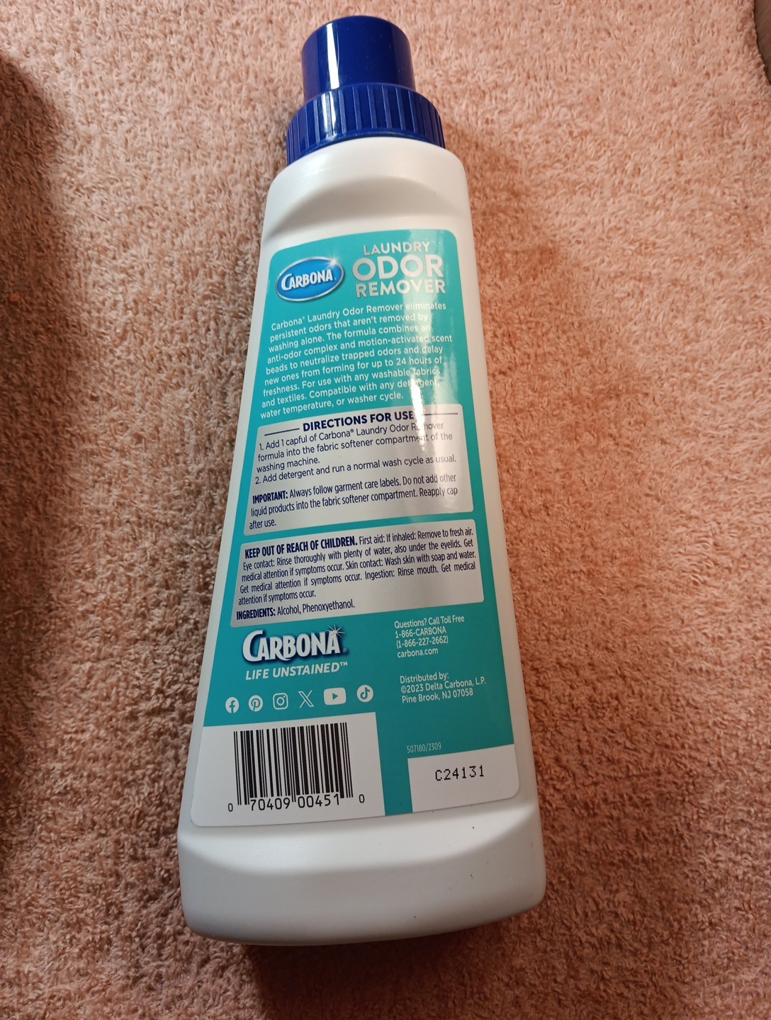 4 Laundry Odor Remover Spring Breeze Scent 16.8 Oz (N11)