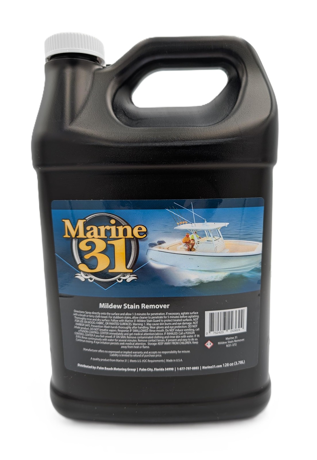 Marine 31 Mildew Stain Remover & Cleaner | Powerful 127 Fl Oz (Pack of 1)