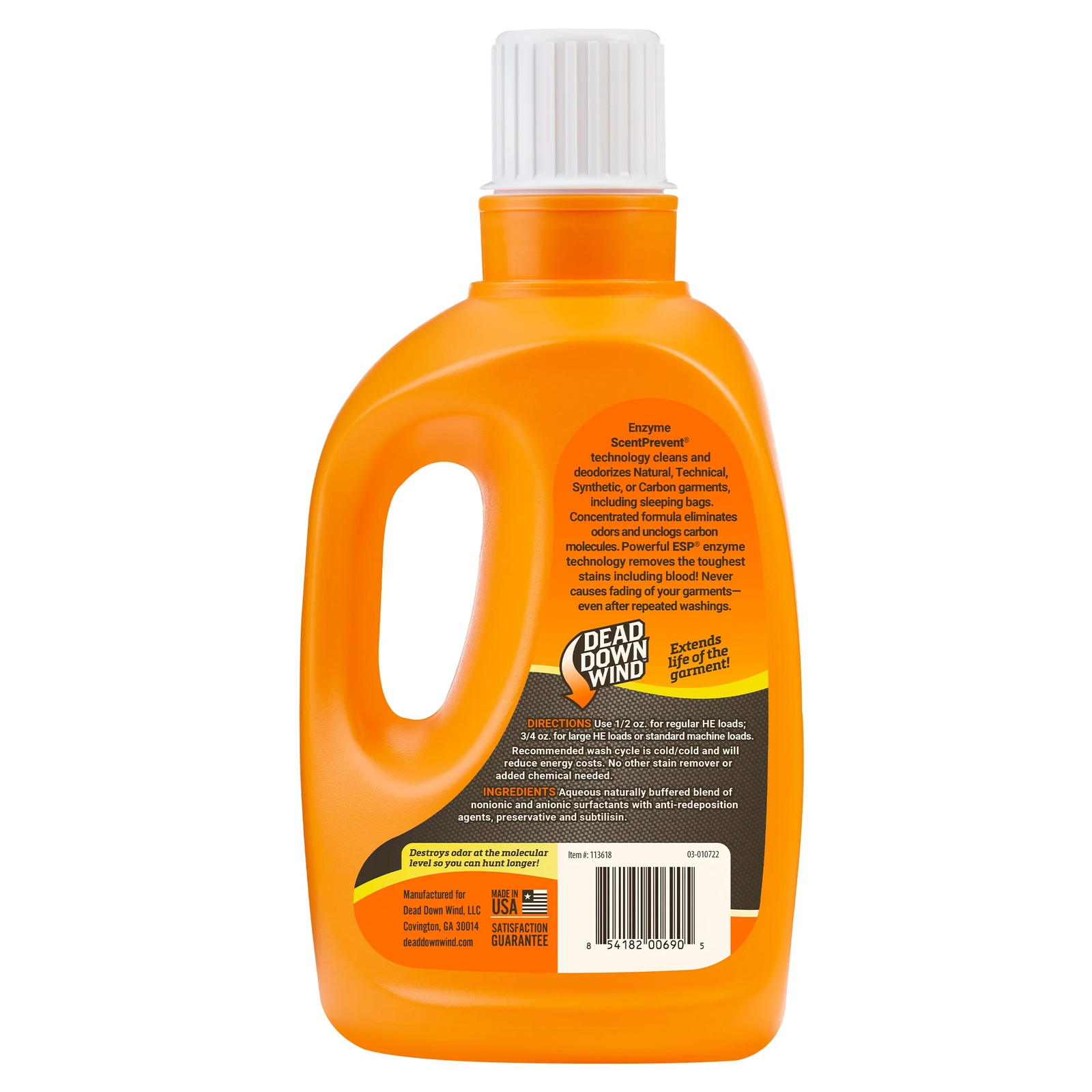 Laundry Detergent – Unscented – 36 oz. (up to 72 Loads)