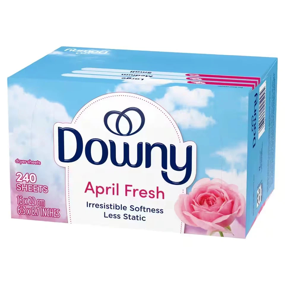 Downy April Fresh Scent Anti-static Fabric Softener Dryer Sheets(240-Count)
