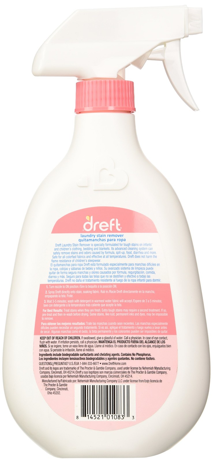 Laundry Stain Remover, 22 Fl. Oz (Pack of 1)