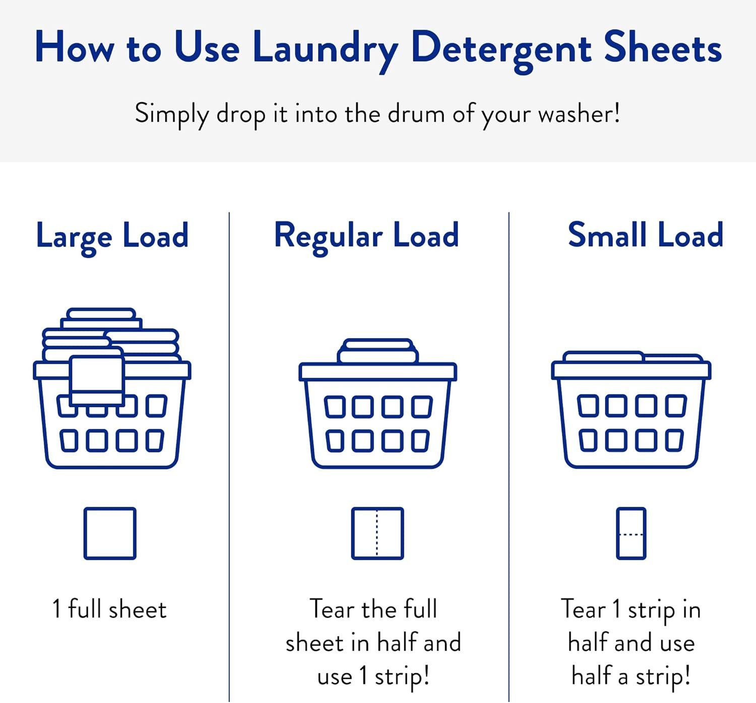 Laundry Detergent Sheets – Laundry Soap – Ultra Concentrated, Recyclable Pack…