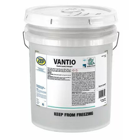 Zep 113337 Laundry Detergent, 35 Lb Pail, Powder, Citrus, Orange