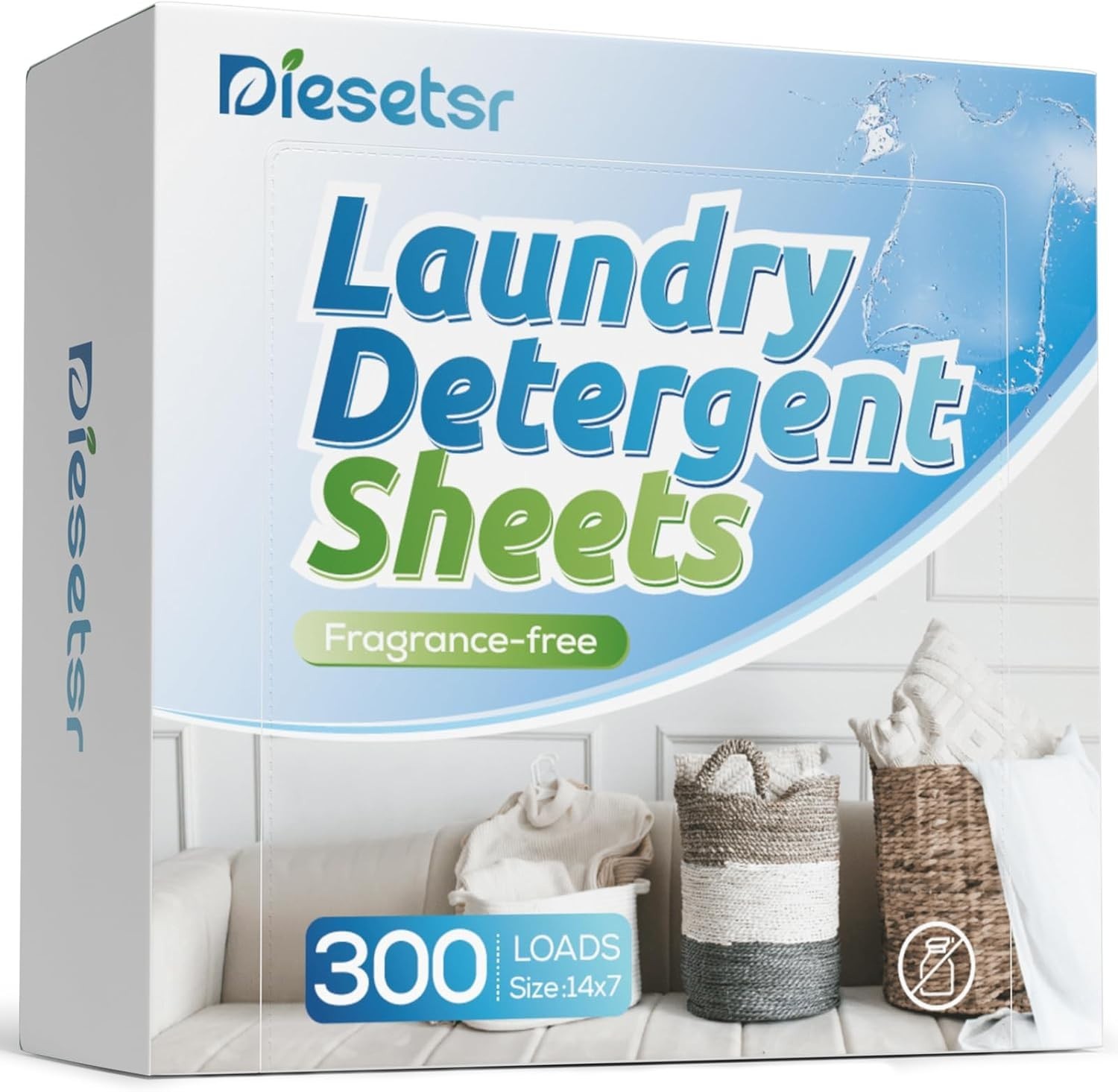 Laundry Detergent Sheets 300 Loads Diesetsr Laundry Sheet ECOfriendly Travel …