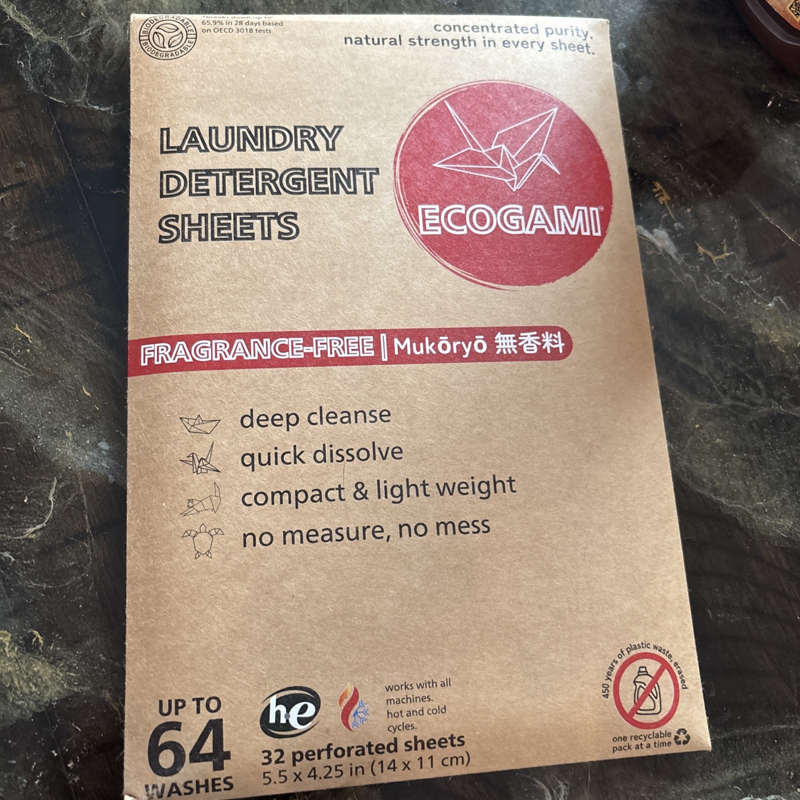 Eco Laundry Detergent Sheets Up To – 64Loads Laundry Detergent Sheets