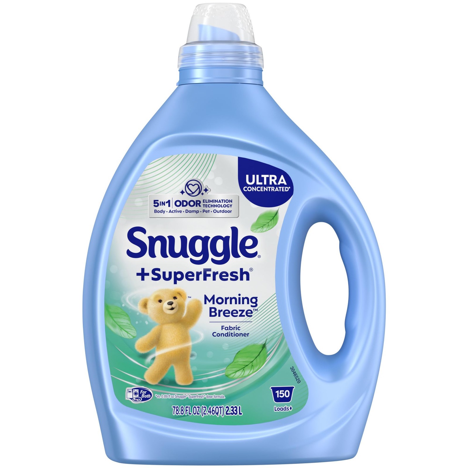 Snuggle SuperFresh Fabric Softener Liquid, 75 Fl Oz (Pack of 1), Original