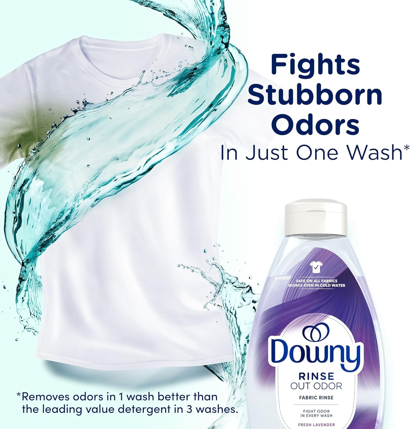 48 oz RINSE & REFRESH Lavender Fabric Softener and Odor Remover for All Fabrics
