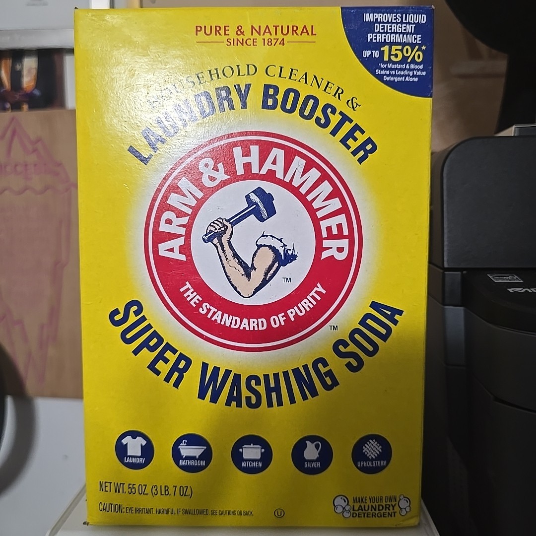 Arm & Hammer Super Washing Soda Detergent Booster – 55 oz
