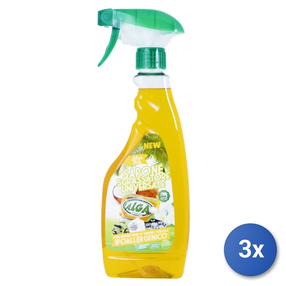 3X Alga Bio Degreaser Trigger 500 Ml. Multi-Purpose