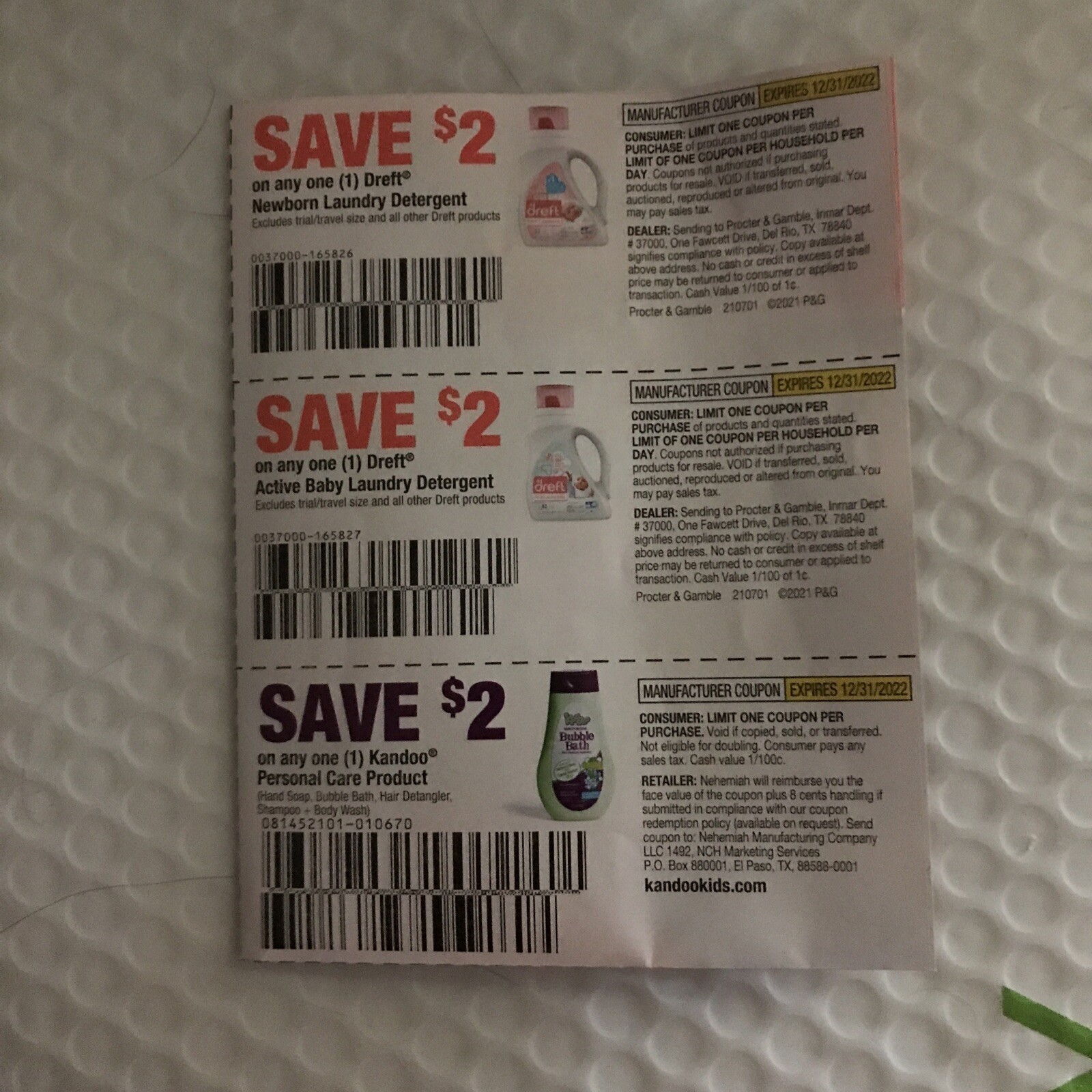 Dreft to go Kit Laundry Stain Remover & All Purpose Cleaner – 2pk/6 fl oz ~ Baby