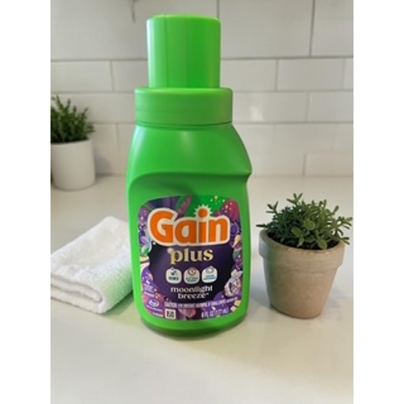 Gain Cleaning Bundle Dish Soap + Laundry Detergent Travel Size Set New