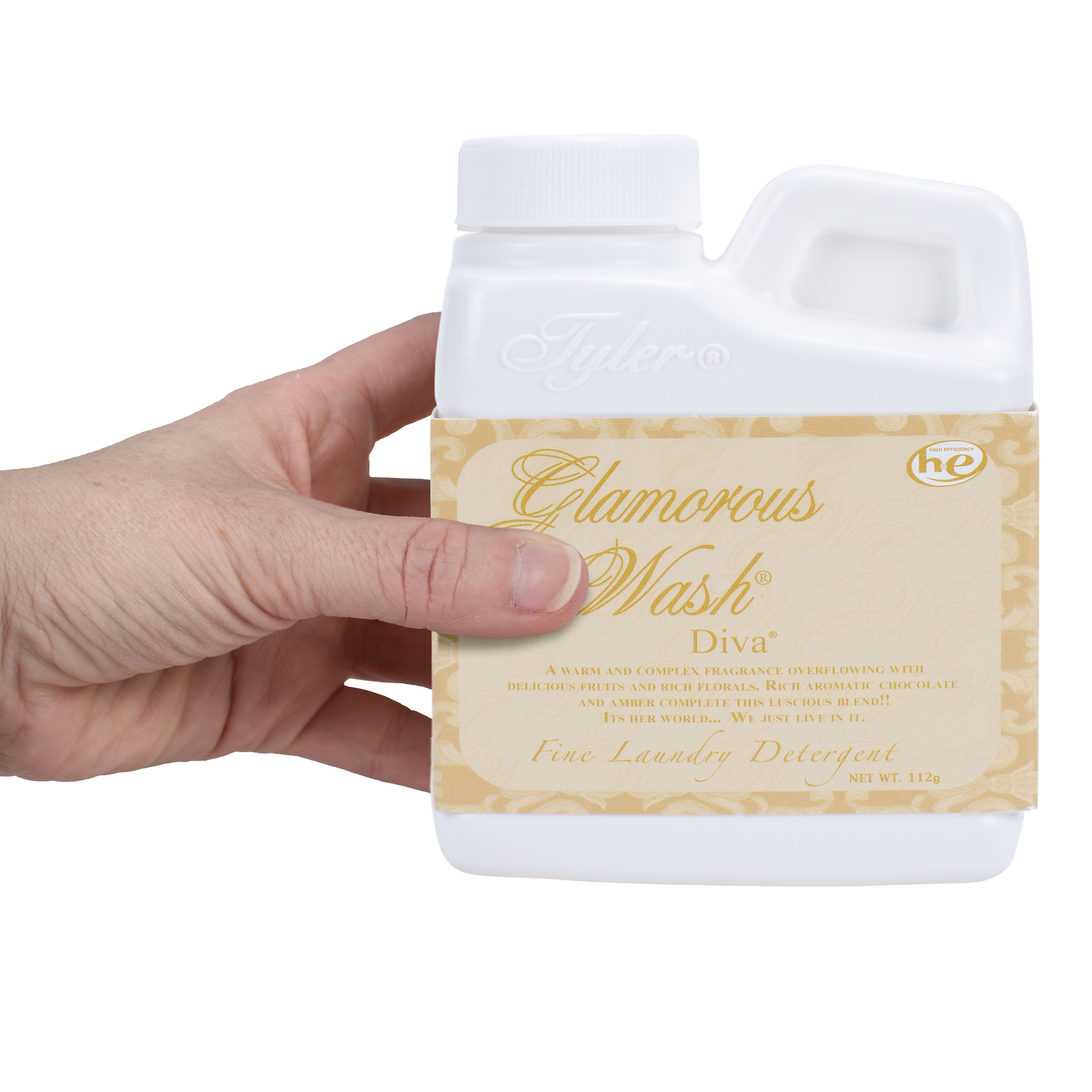 Tyler Candle 4 oz Fine Laundry Detergent Pack of 3; Diva, Kathina, Fleur de Lis