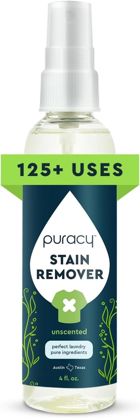 Puracy Stain Remover, Travel and Laundry Stain Cleaner for Clothes, Baby Essenti