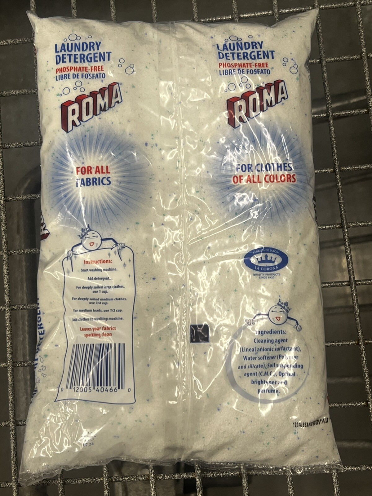 Pack of 2, Roma Laundry Detergent, 17 ounces each